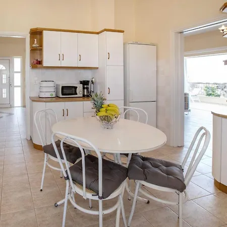 Vila With Private S Pool-theologos By Ghh