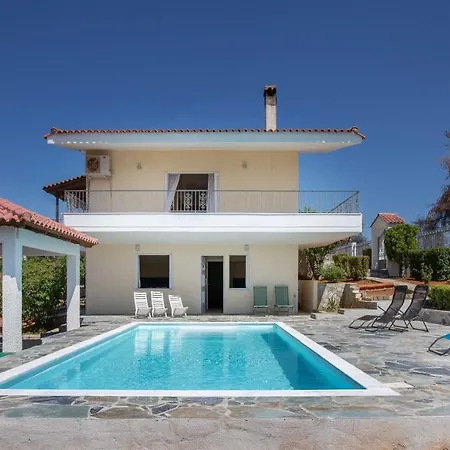 With Private S Pool-theologos By Ghh Villa